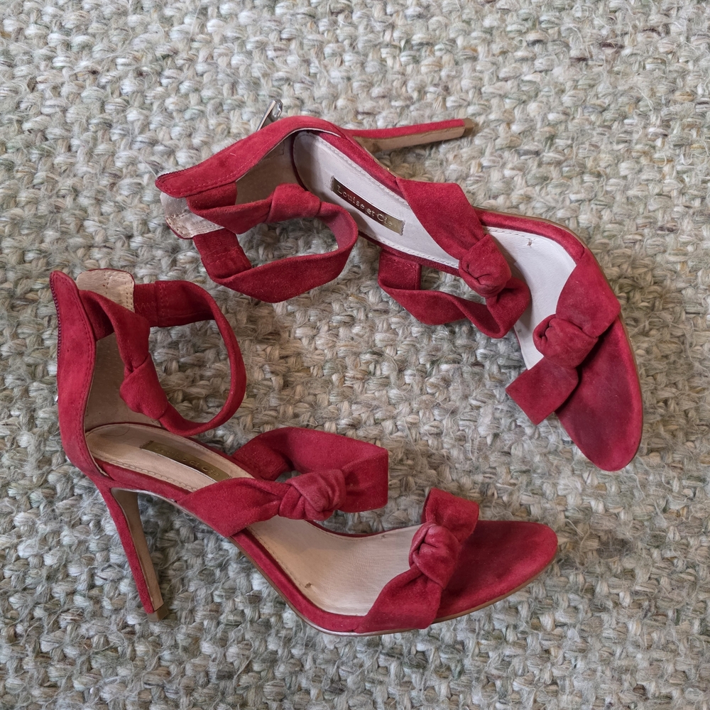 LOUISE ET CIE size 7 1/2 Elegant Red Women's Heels
